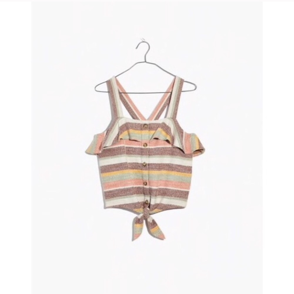 2 for $15! Madewell Ruffle Top NWT